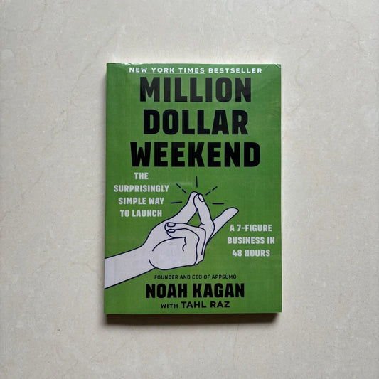 Million Dollar Weekend The Surprisingly Simple Way to Launch a 7-Figure Business in 48 Hours Paperback Book in English